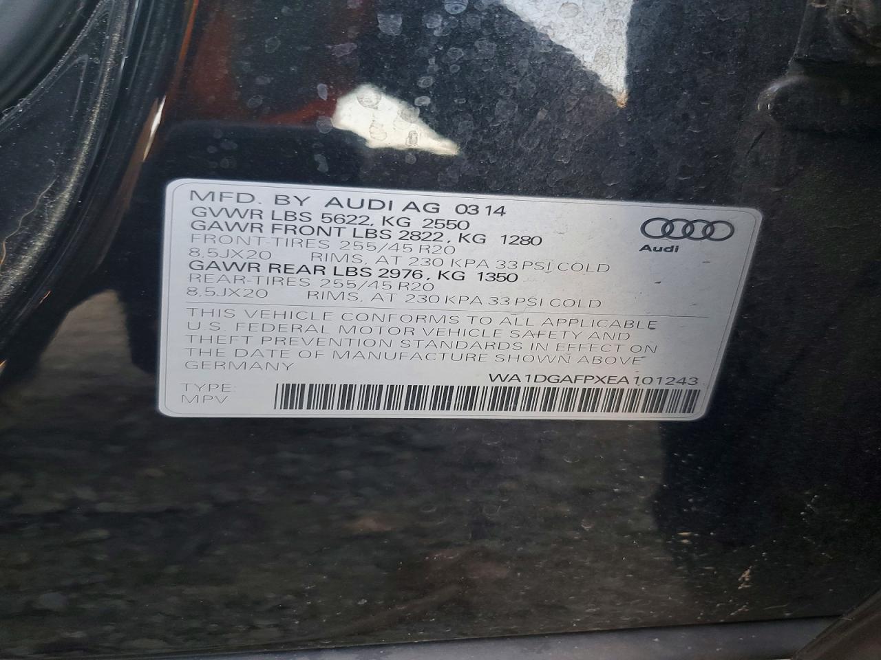 2014 Audi Q5 Premium Plus