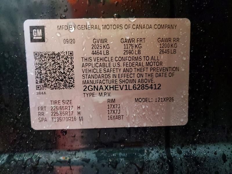 2020 Chevrolet Equinox ls