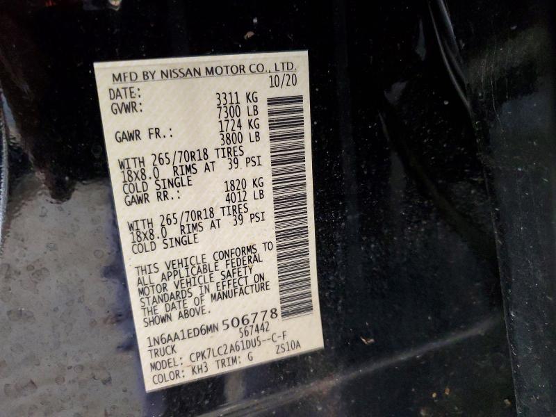 2021 Nissan Titan SV