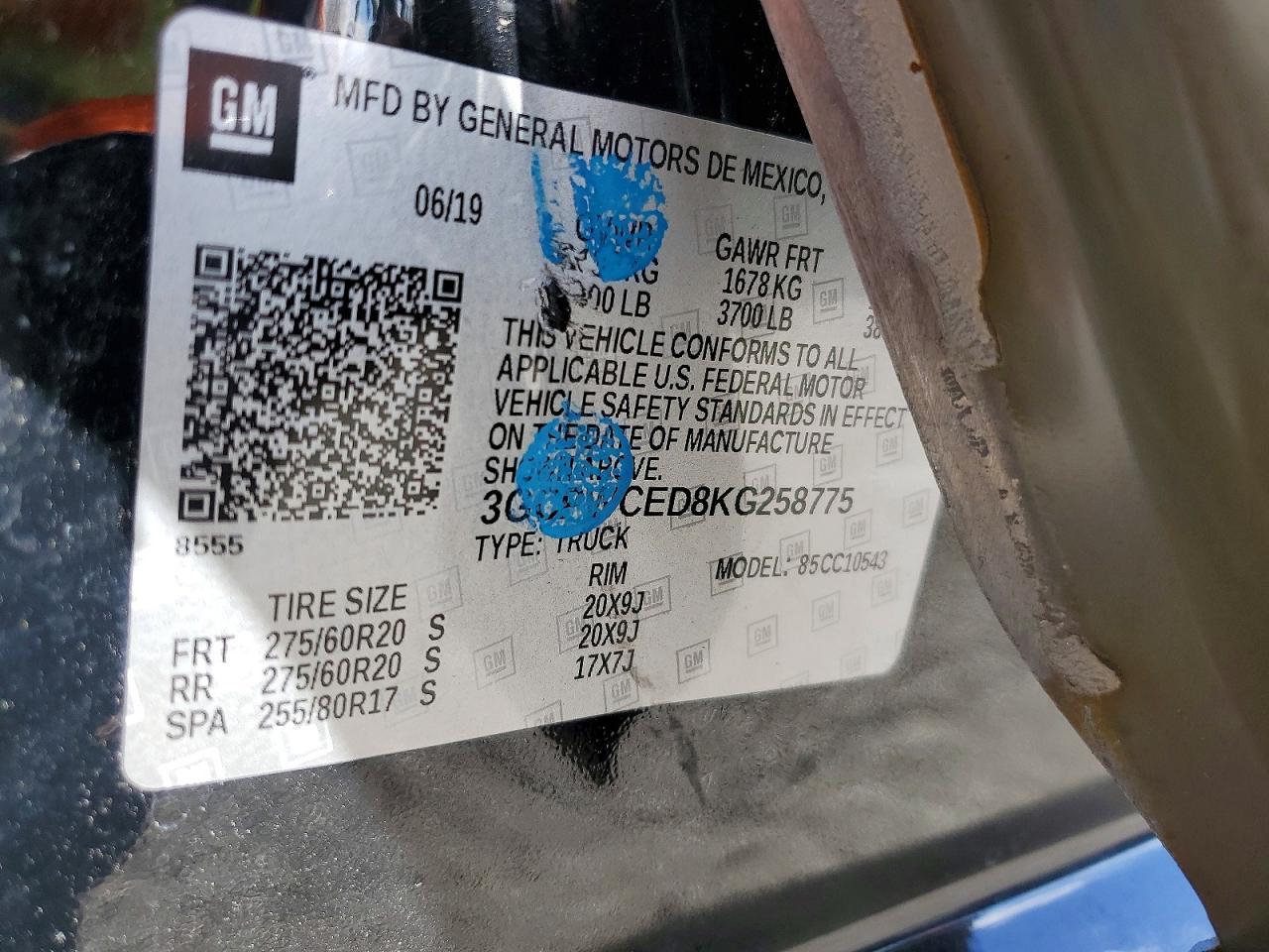 2019 Chevrolet Silverado C1500 lt