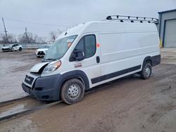 Salvage cars for sale from Copart Chicago Heights, IL: 2022 Dodge RAM Promaster 3500 Utility / Service Van