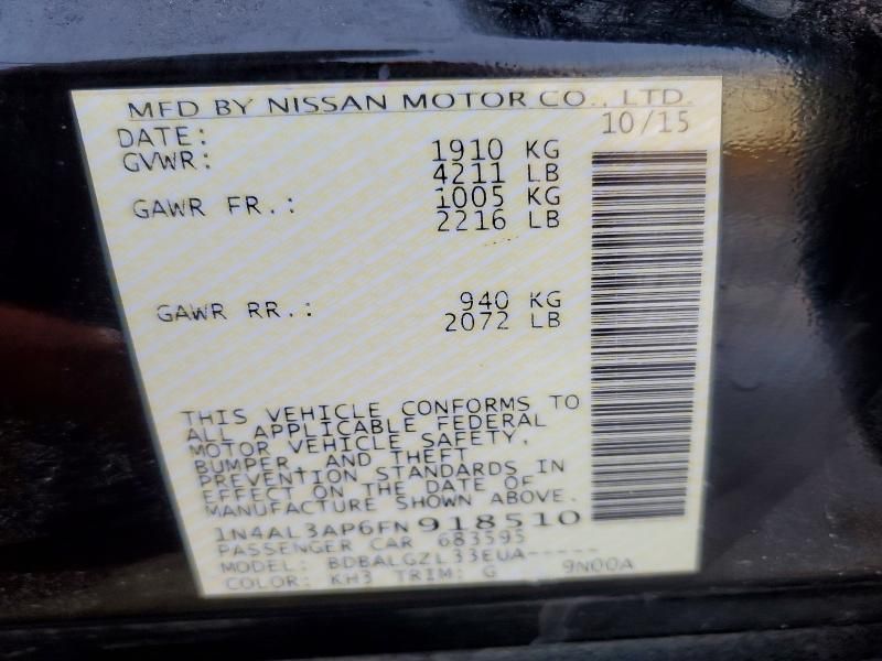 2015 Nissan Altima 2.5