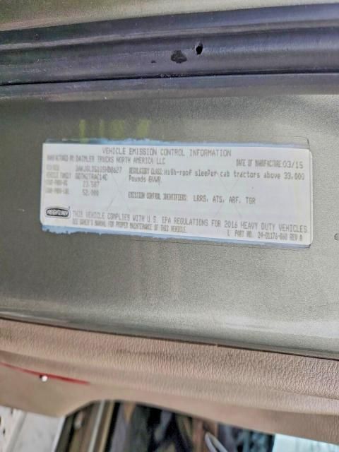 2016 Freightliner Cascadia 125 Semi Truck