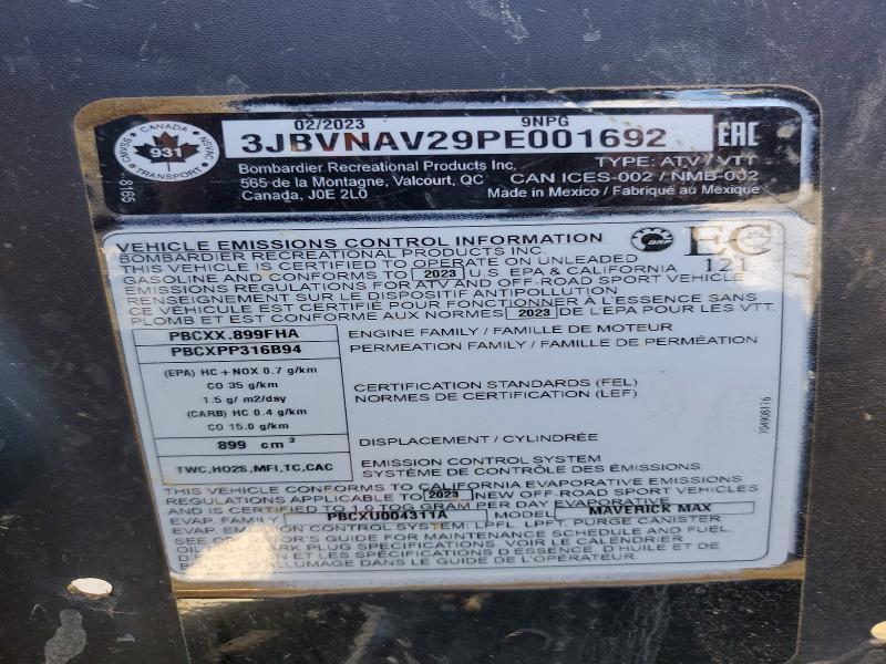 2023 Can-Am Maverick x rs Utility Vehicle