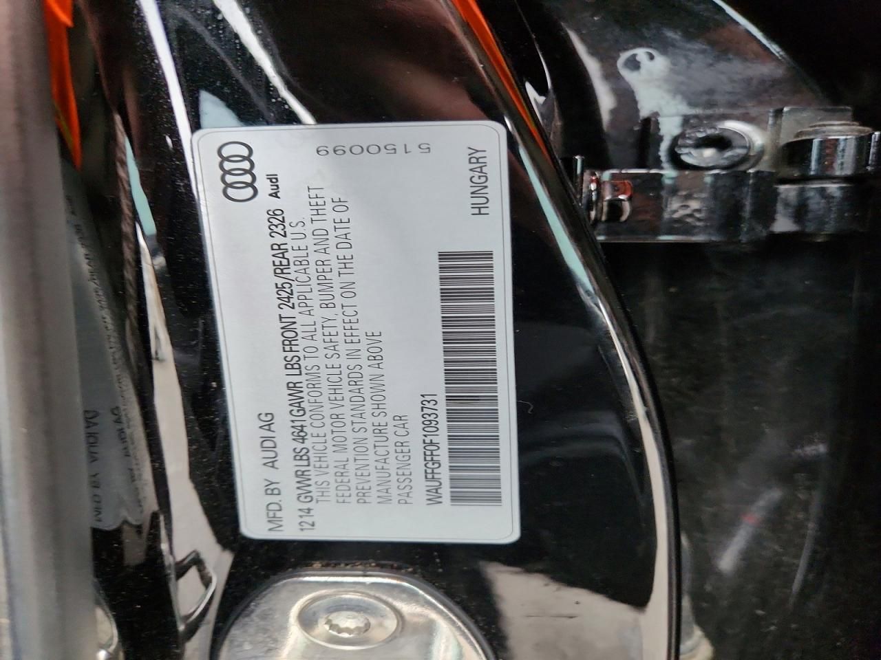 2015 Audi S3 Prestige