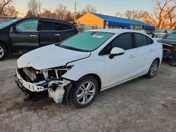 Chevrolet salvage cars for sale: 2016 Chevrolet Cruze lt