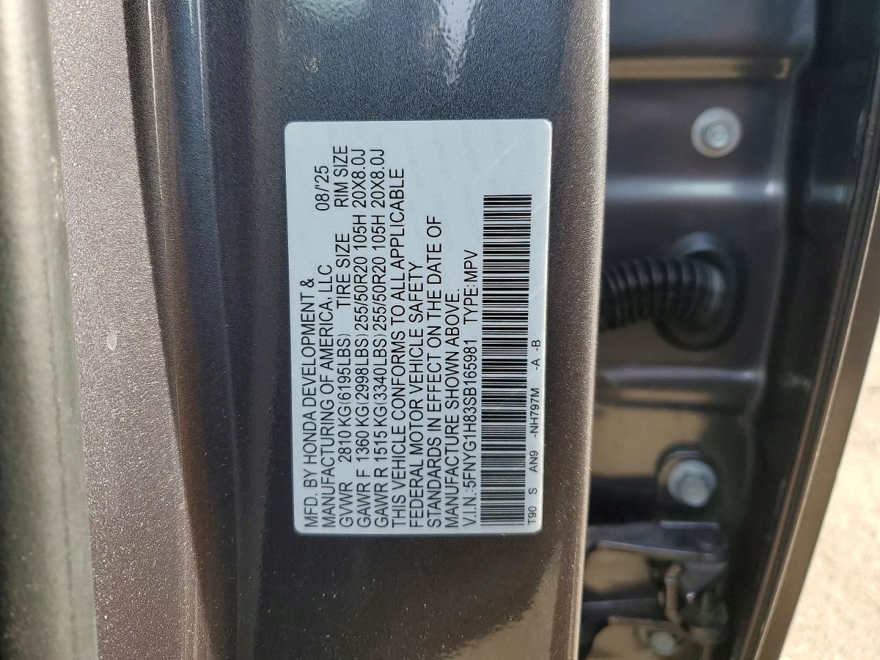 2025 Honda Pilot Elite