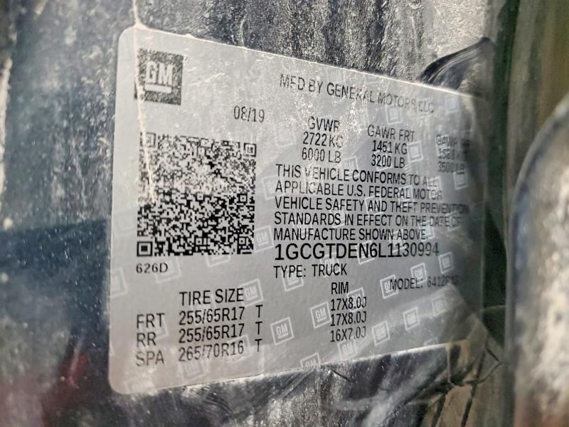 2020 Chevrolet Colorado Z71