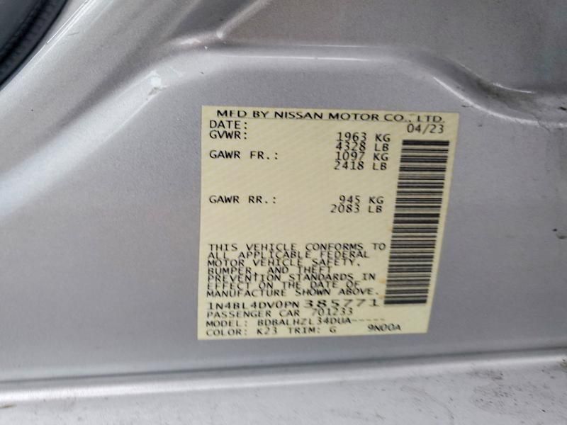 2023 Nissan Altima sv