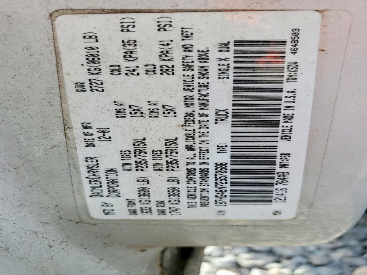 2002 Dodge Dakota Quad slt