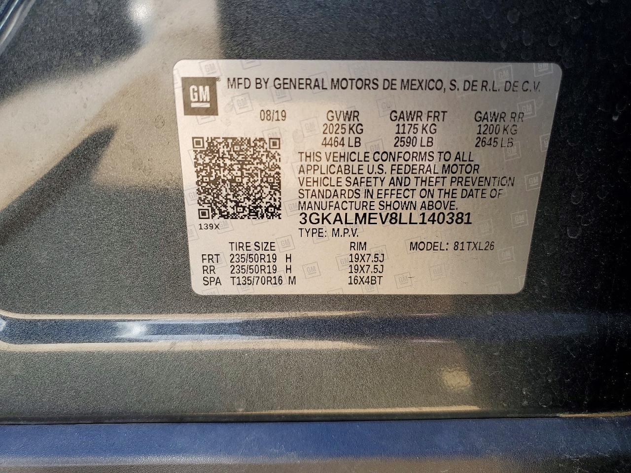 2020 GMC Terrain sle