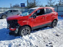 Ford salvage cars for sale: 2019 Ford Ecosport Titanium