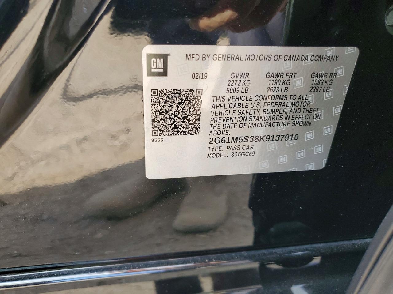 2019 Cadillac Xts Luxury