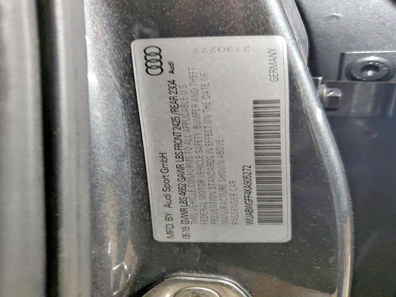 2019 Audi RS3