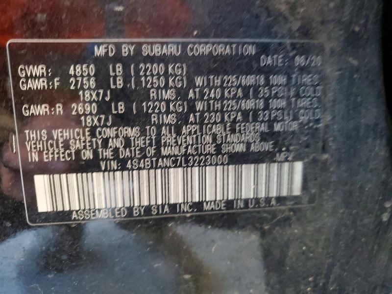 2020 Subaru Outback Limited