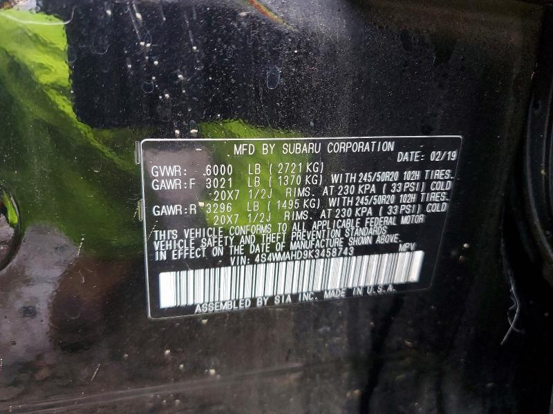 2019 Subaru Ascent Premium