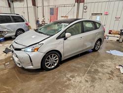 Toyota salvage cars for sale: 2017 Toyota Prius v
