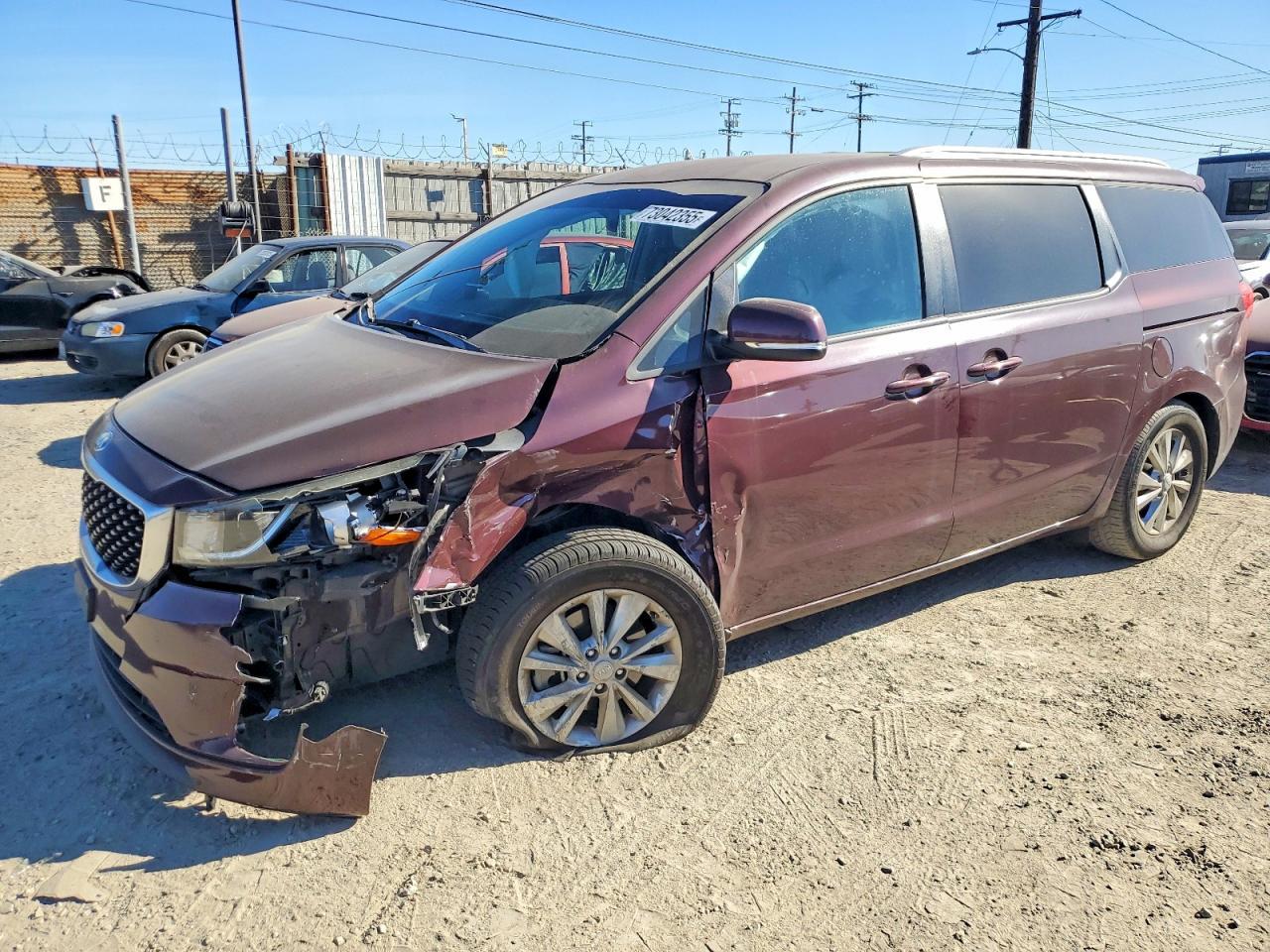 2017 KIA Sedona lx