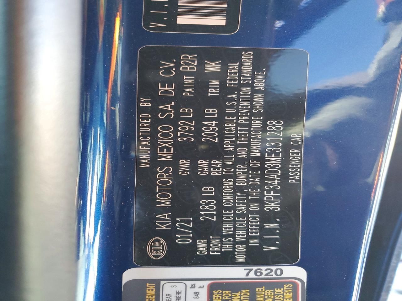 2021 KIA Forte gt Line