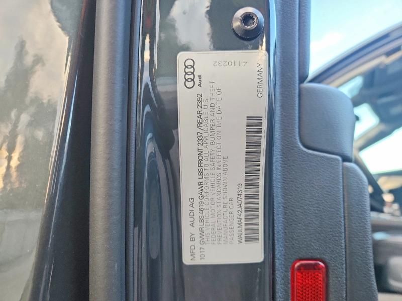 2018 Audi A4 Premium Plus