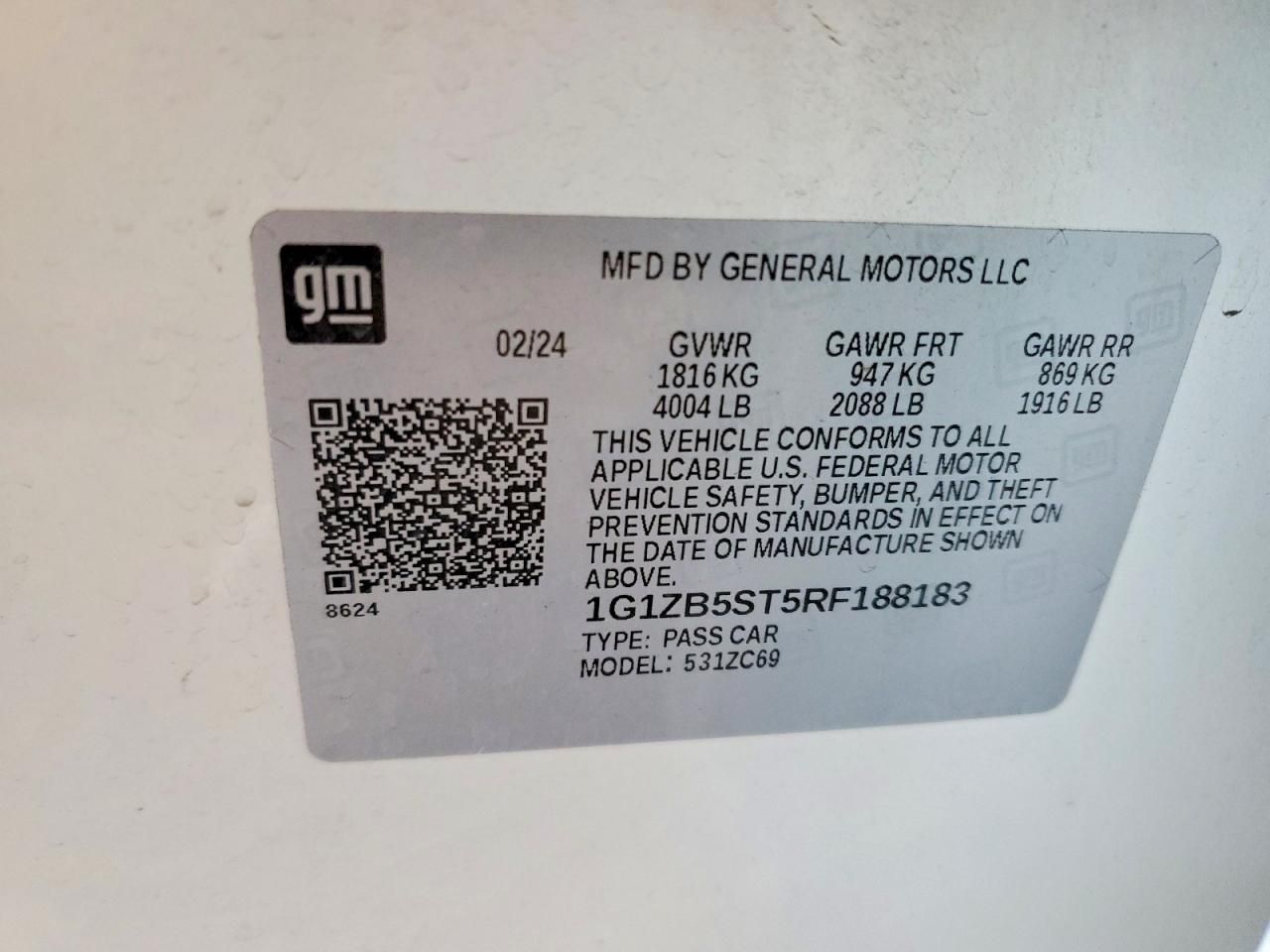 2024 Chevrolet Malibu ls