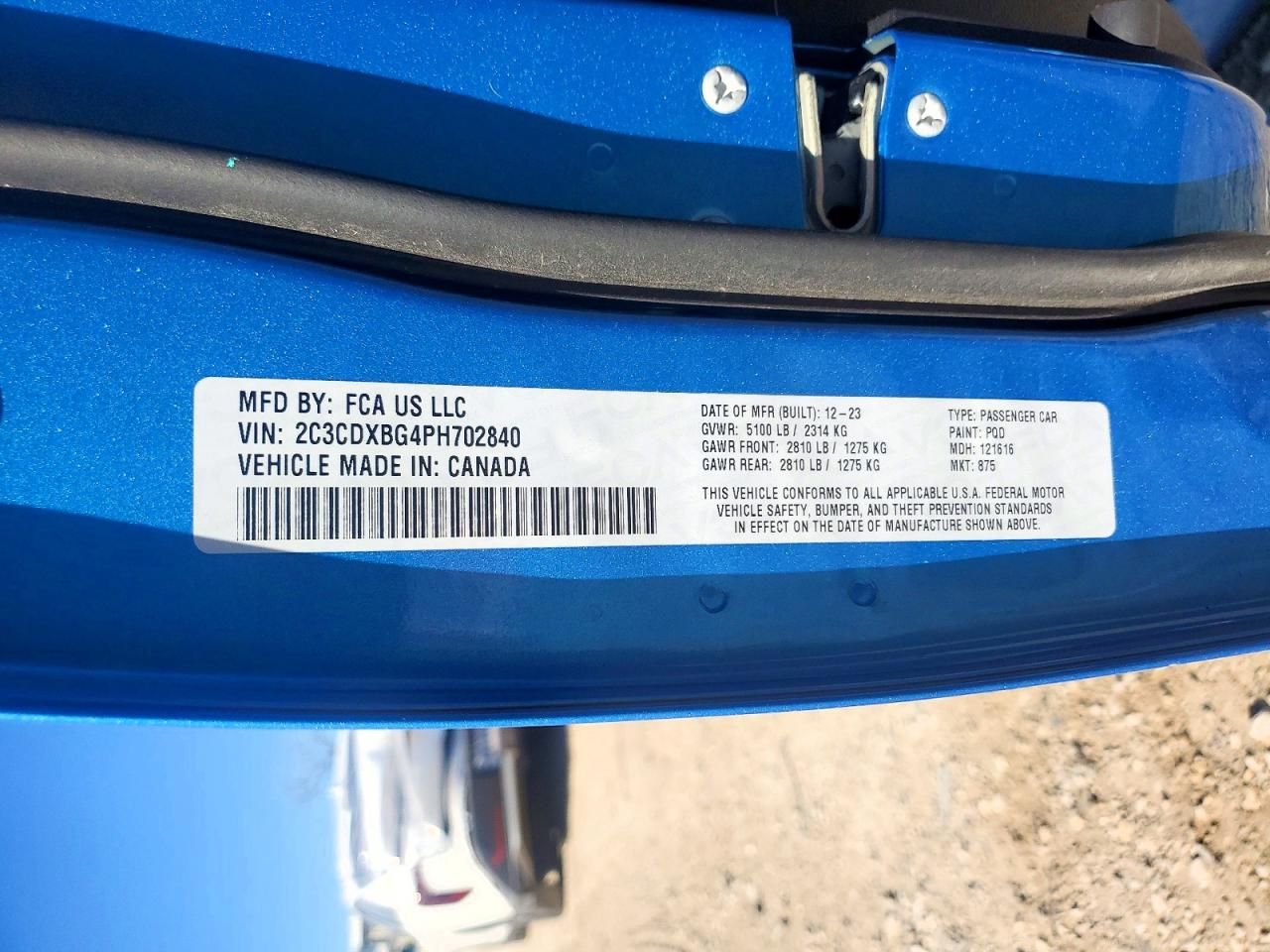 2023 Dodge Charger sxt