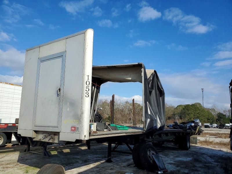 2014 Benson Flatbed Side Curtain Trailer