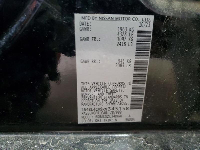 2024 Nissan Altima sr