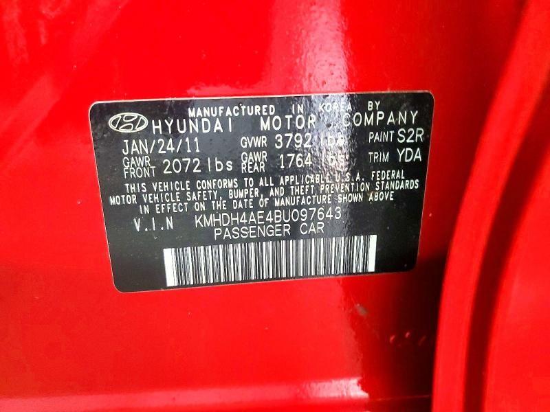 2011 Hyundai Elantra gls