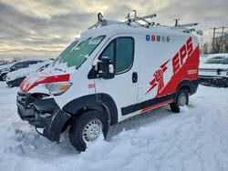 Salvage trucks for sale at Wayland, MI auction: 2024 Dodge RAM Promaster 1500 Utility / Service Van