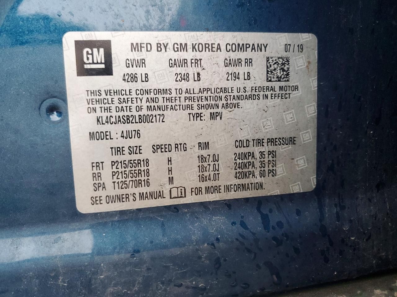 2020 Buick Encore Preferred