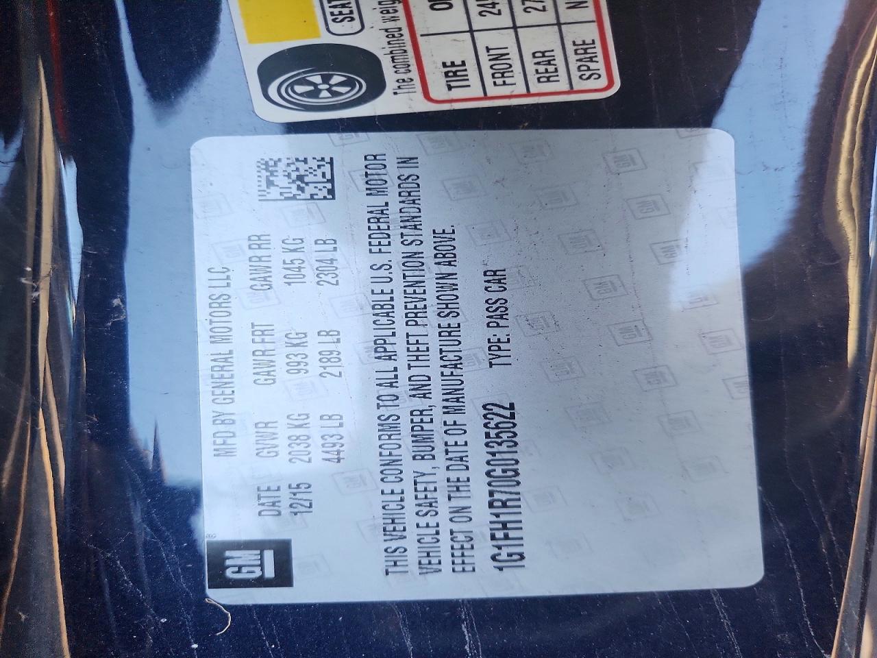 2016 Chevrolet Camaro ss