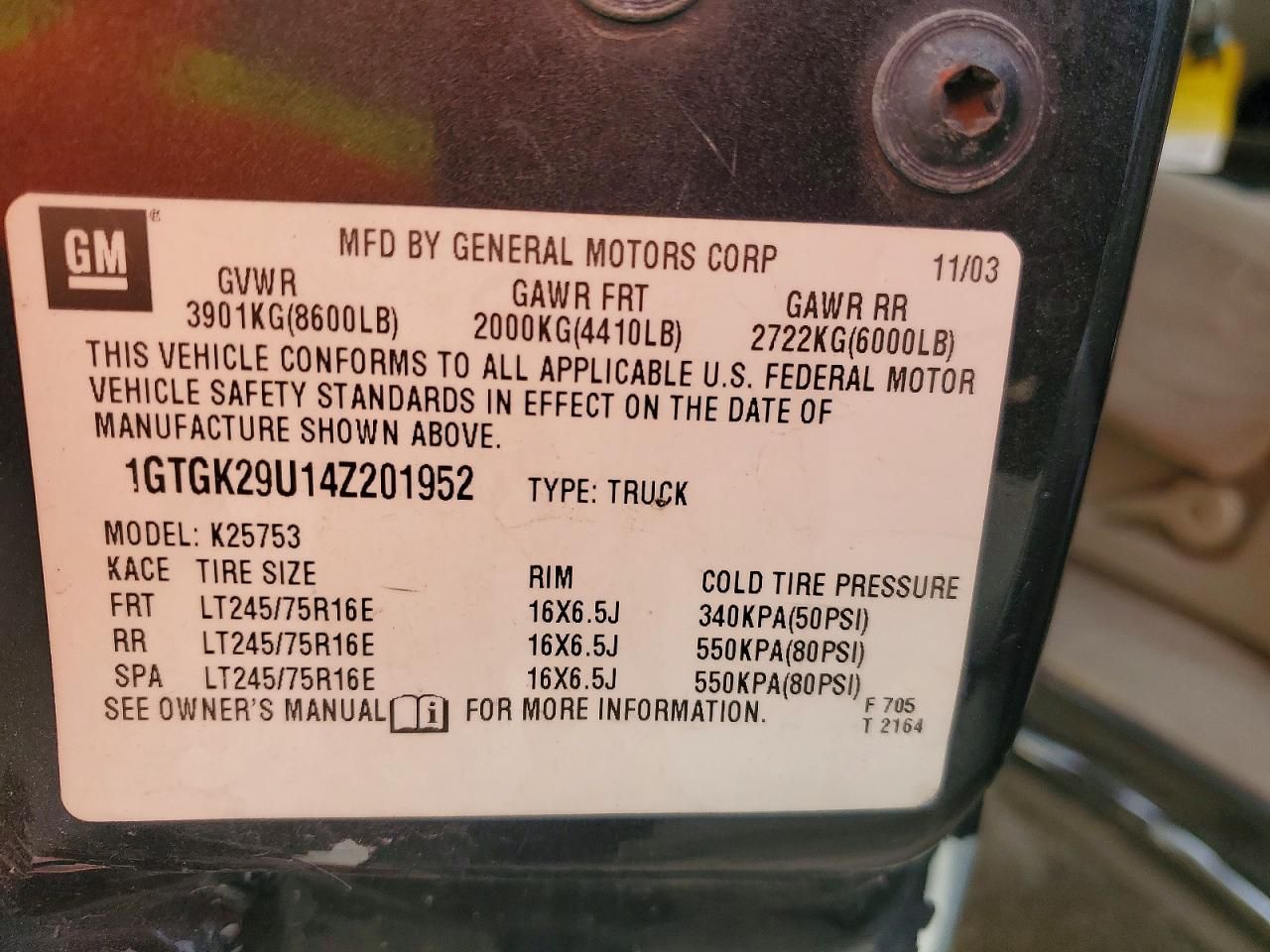 2004 GMC New Sierra K2500