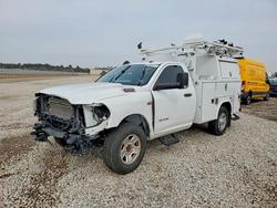 Salvage trucks for sale at Houston, TX auction: 2021 Dodge RAM 3500 Utility / Service Truck