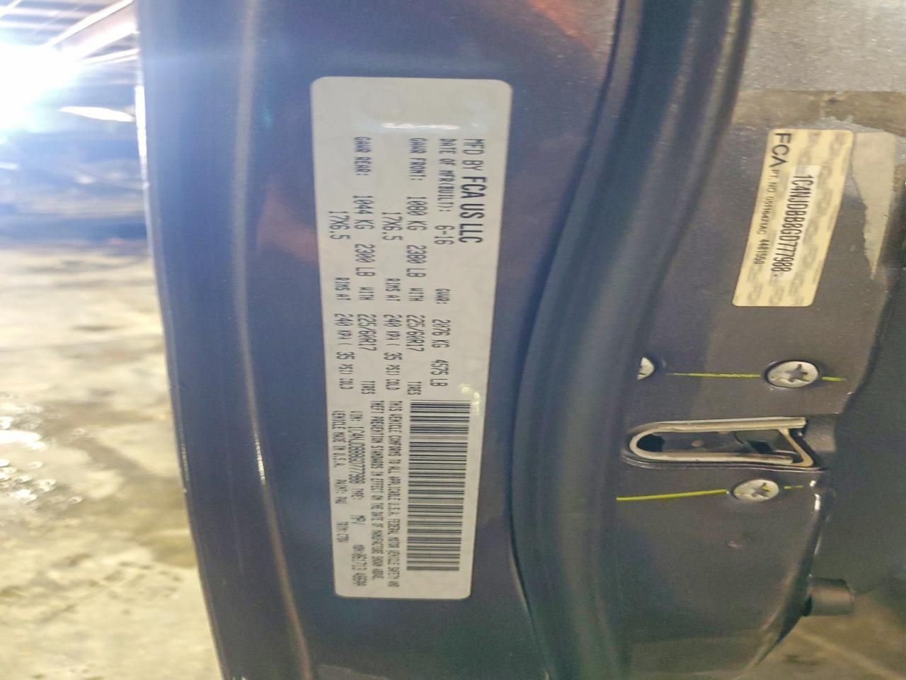 2016 Jeep Compass Sport