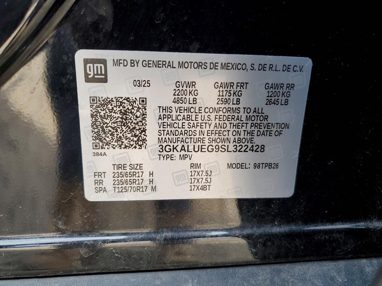 2025 GMC Terrain Elevation