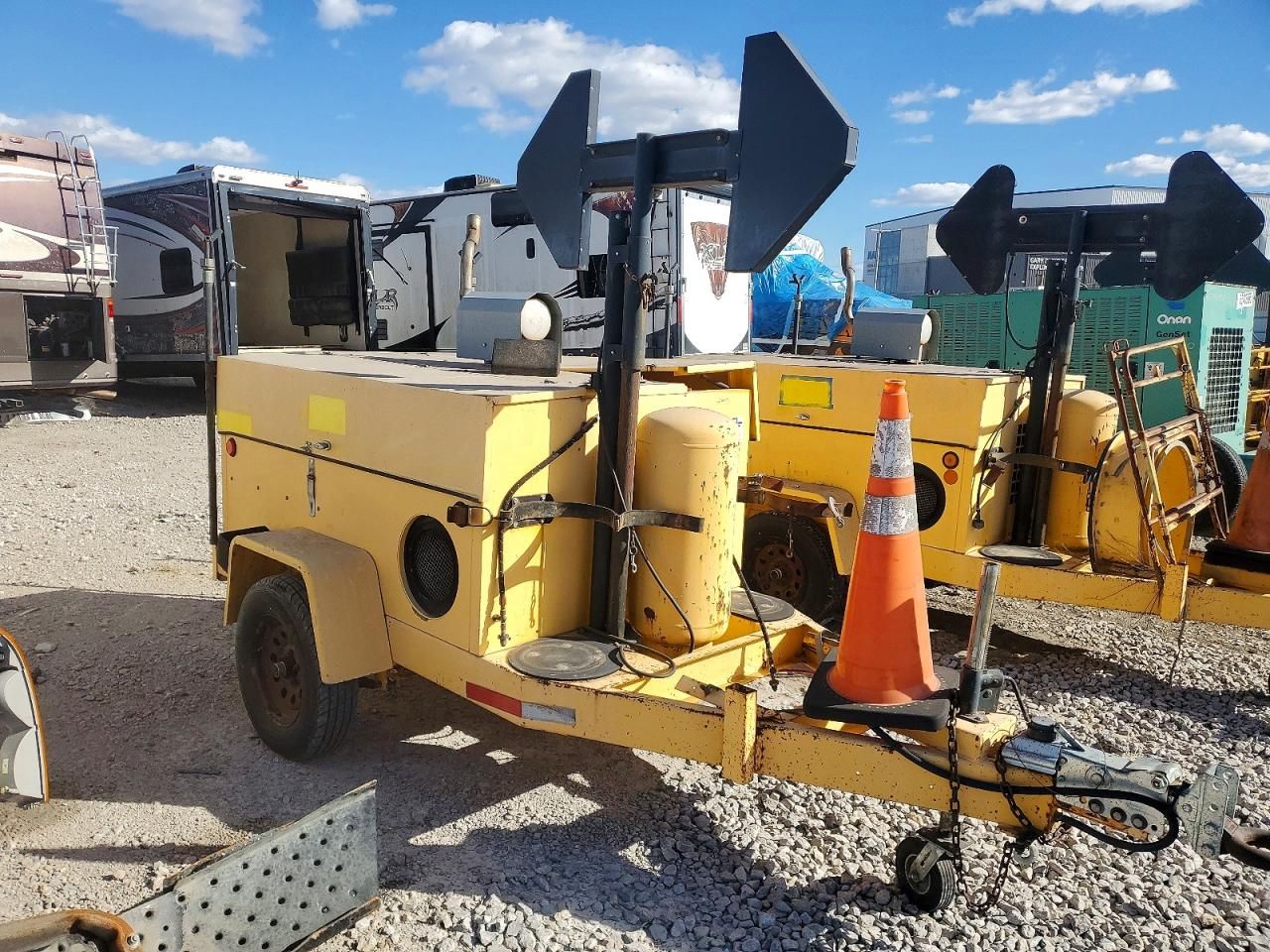 2000 Team Fenex F-101 KP Manhole Support Trailer