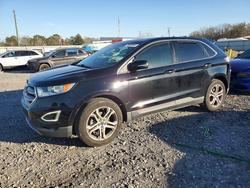 Ford salvage cars for sale: 2017 Ford Edge Titanium
