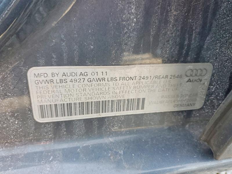 2011 Audi A4 Premium