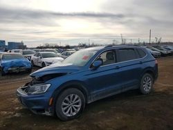 Volkswagen salvage cars for sale: 2019 Volkswagen Tiguan se