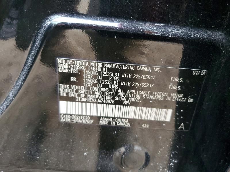 2018 Toyota Rav4 Adventure