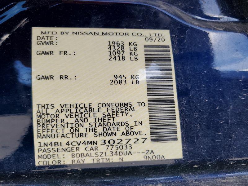 2021 Niss Altima