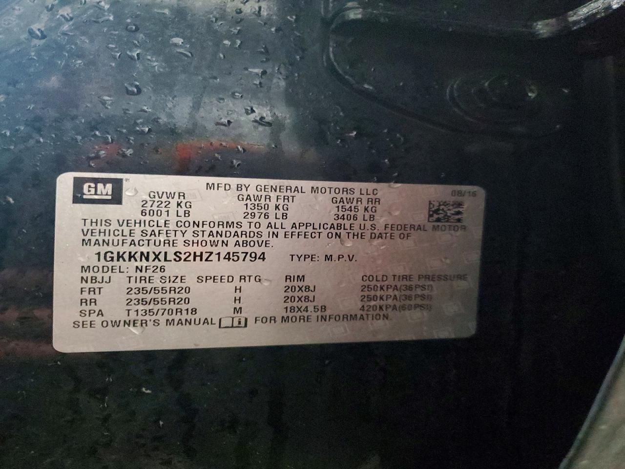 2017 GMC Acadia Denali