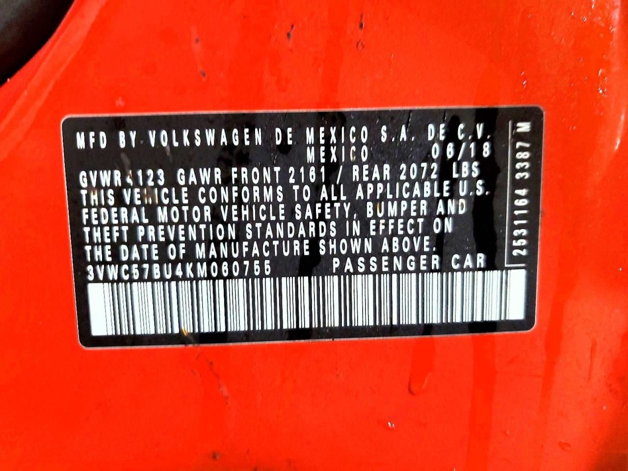 2019 Volkswagen Jetta s