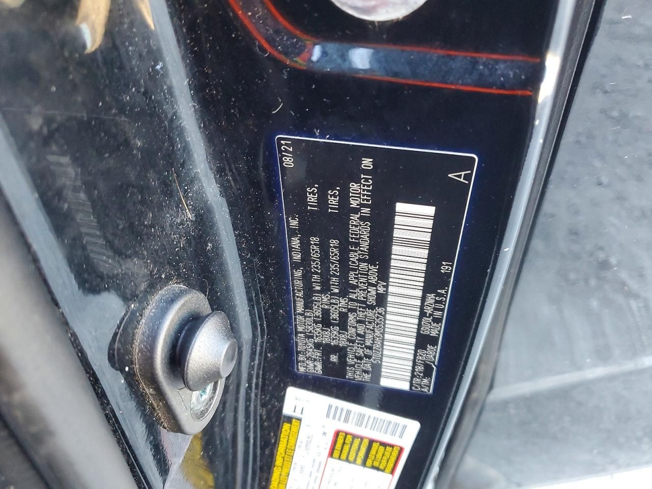 2021 Toyota Highlander l