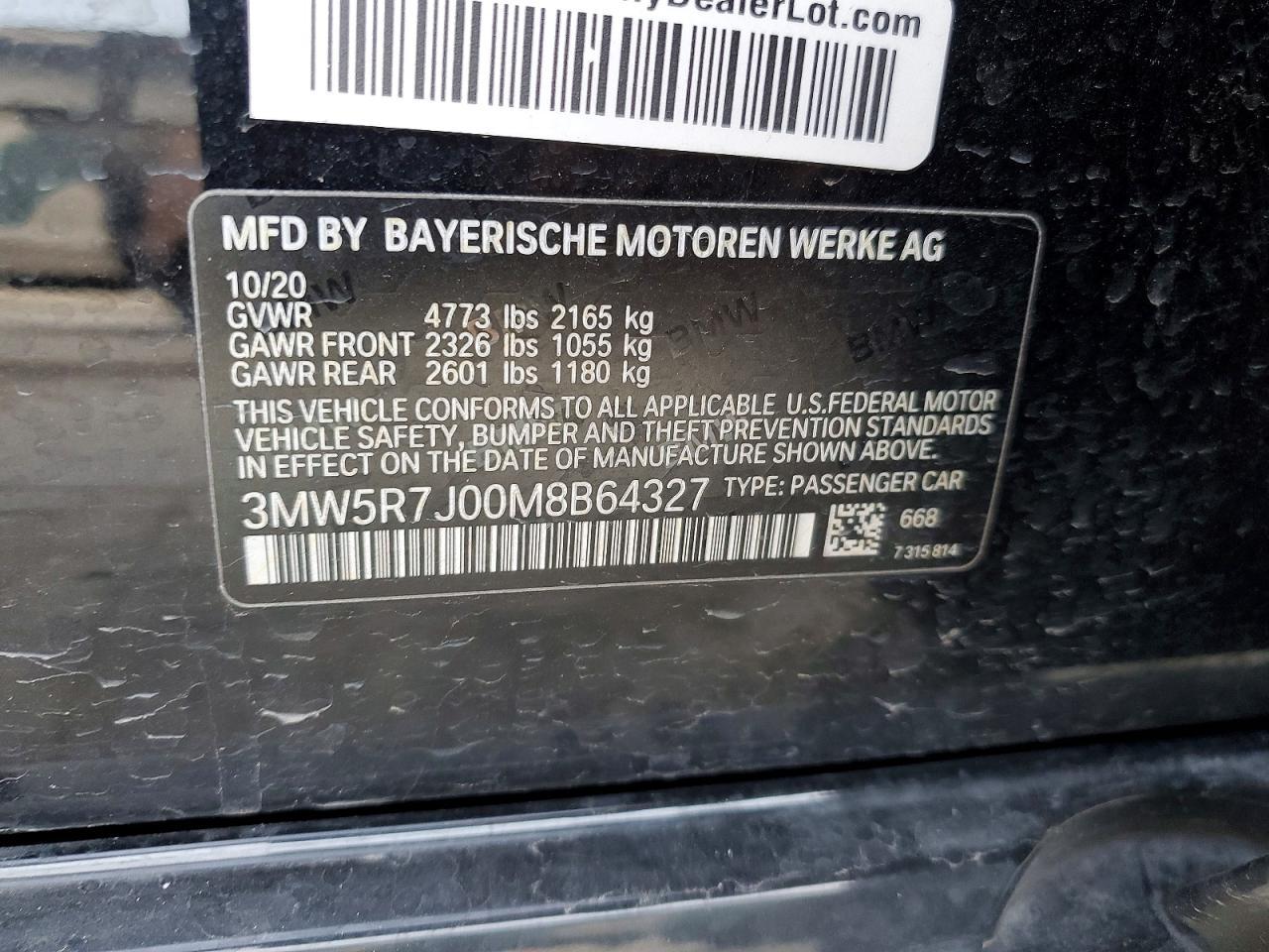 2021 BMW 330xi