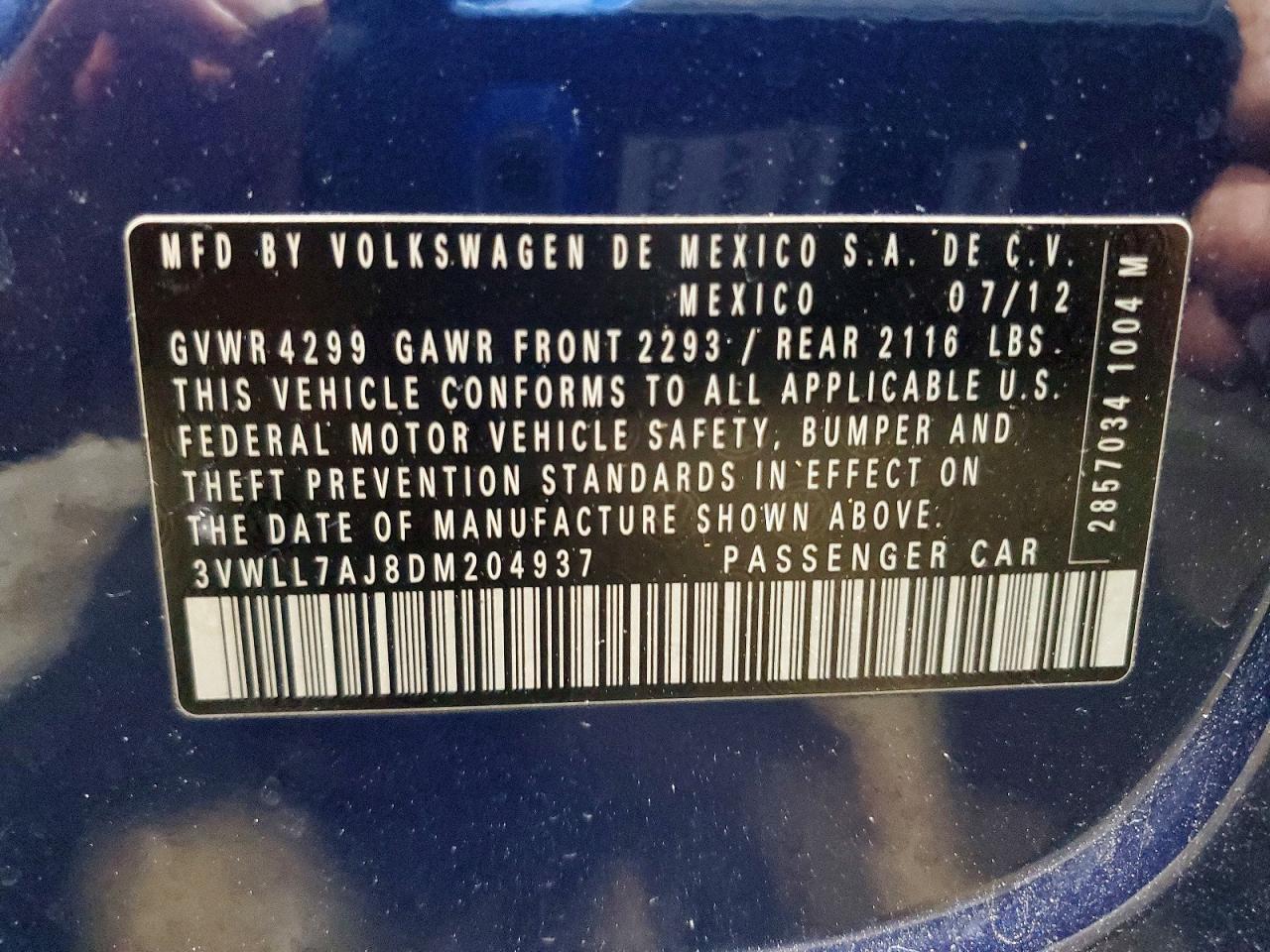 2013 Volkswagen Jetta tdi