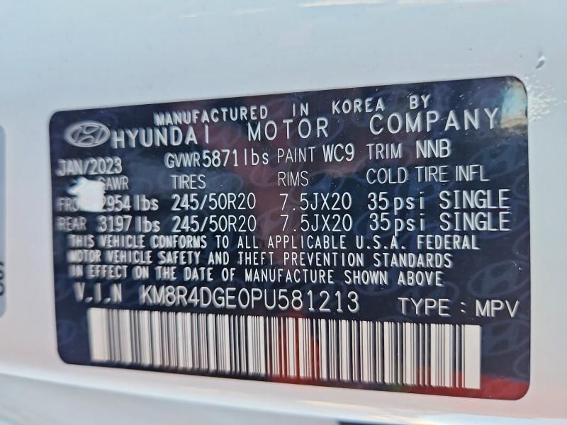 2023 Hyundai Palisade sel Premium