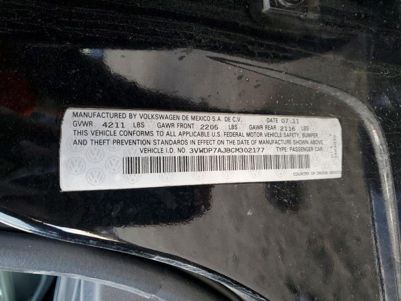 2012 Volkswagen Jetta se