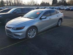2018 Chevrolet Malibu lt en venta en Portland, OR